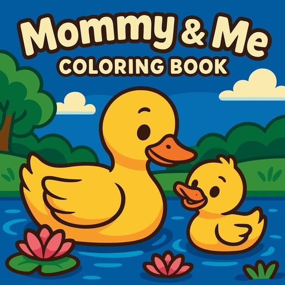 Mommy & Me - Coloring Book, (Paperback)