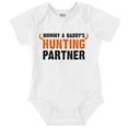 thumbnail image 1 of Mommy and Daddy's Hunting Partner Romper Boys or Girls Infant Baby Brisco Brands 24M, 1 of 6
