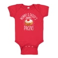 thumbnail image 1 of Mommy and Daddy's Little Paczki Baby Bodysuit One Piece 12 mo Red, 1 of 3