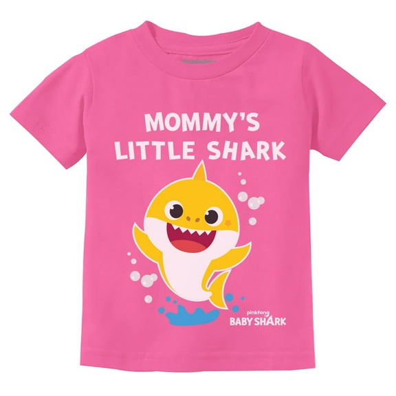 Mommy and Me Baby Shark Doo Doo Doo Little Shark Pink 4T