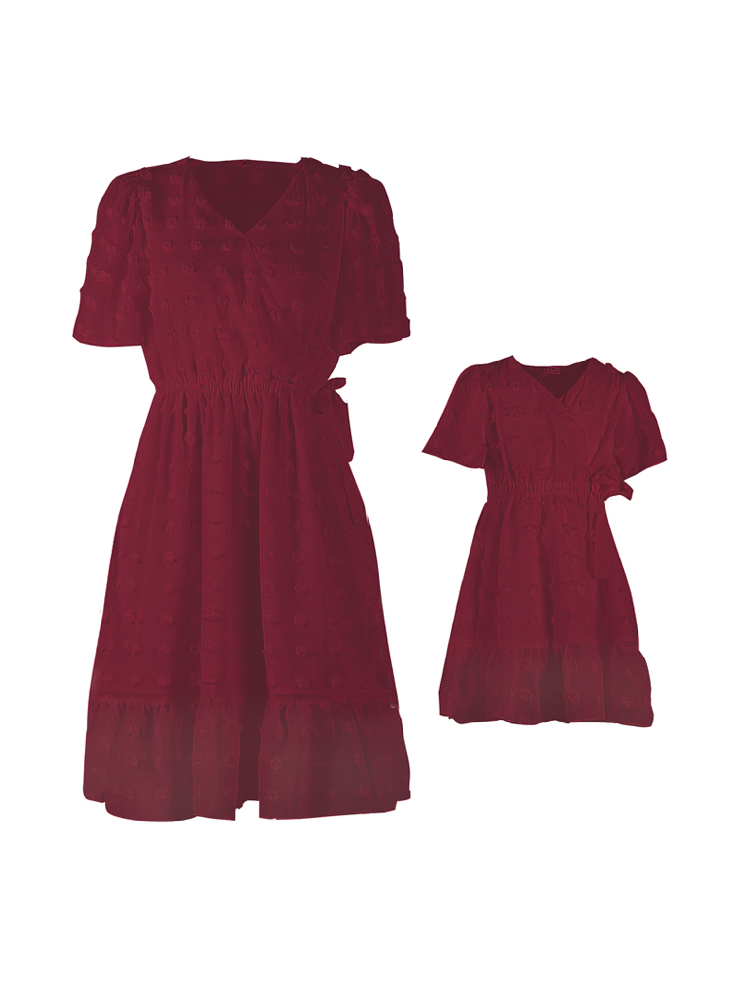 formal elegant dresses Evening for Women Evening Party Prom Dress Sexy Elise Black Fringe Midi Color:MERLOT (cotton) edit_lunch