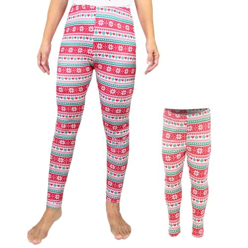 Mommy and me christmas cheap leggings
