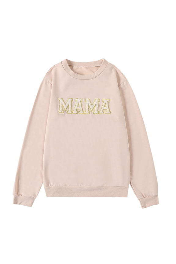 Mommy and Me Matching Outfits, Long Sleeve Letter Hat Print Pullovers Fall Clothes
