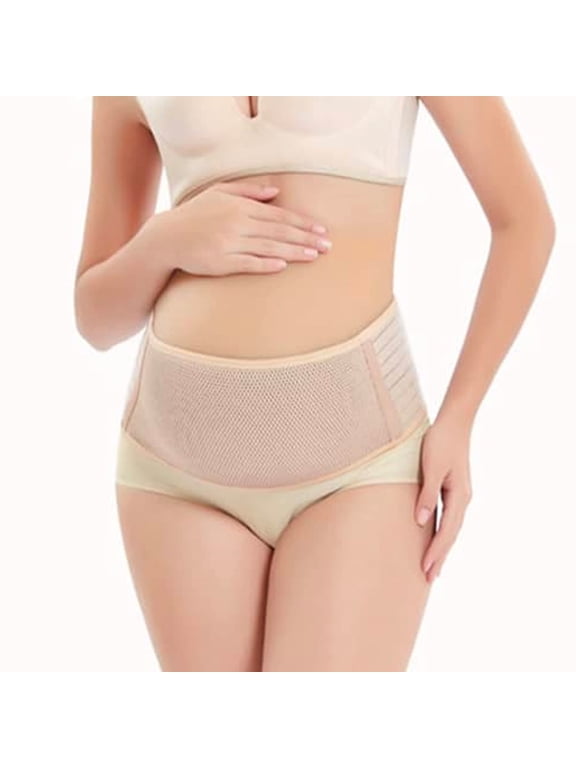 Maternity Belly Bands for Pregnant Women, Breathable Back Support Maternity Belt, Waist and Pelvic Support Belt For Pregnancy, Abdominal Binder Back Brace, Adjustable Maternity Belt