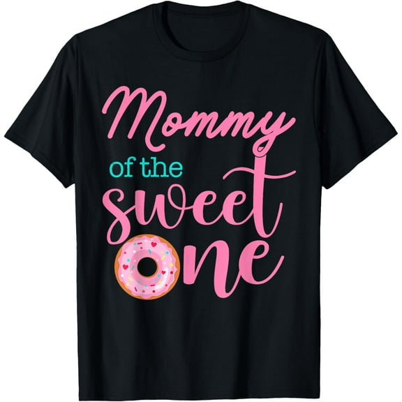 Mommy of Sweet One 1st First Birthday Matching Family Donut T-Shirt