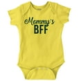 thumbnail image 1 of Mommy's BFF Cute Adorable Daughter Bodysuit Jumper Girls Infant Baby Brisco Brands 12M, 1 of 6