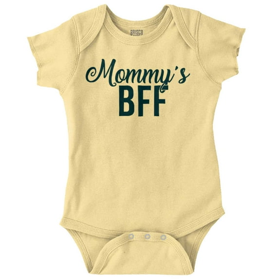 Mommy's BFF Cute Adorable Daughter Bodysuit Jumper Girls Infant Baby Brisco Brands 12M