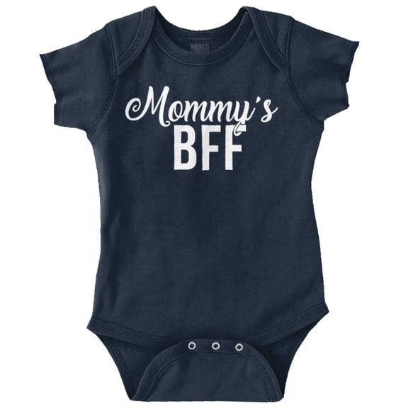 Mommy's BFF Cute Adorable Daughter Bodysuit Jumper Girls Infant Baby Brisco Brands 6M