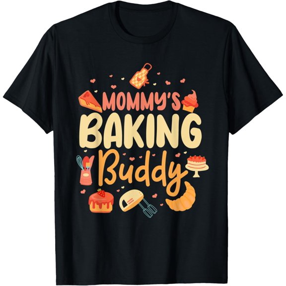 Mommy's Baking Buddy Pastry Chef Baker T-Shirt