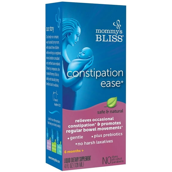 Mommy's Bliss Baby Constipation Ease 4 oz (Pack of 2)