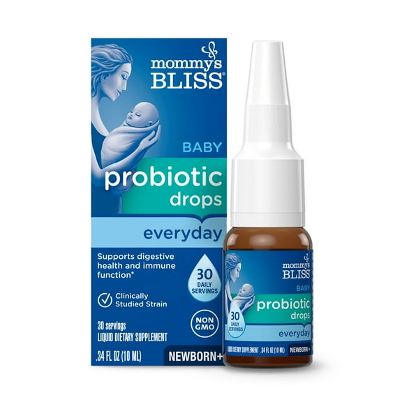 Mommy's Bliss Baby Probiotic Drops, 0.34 fl oz