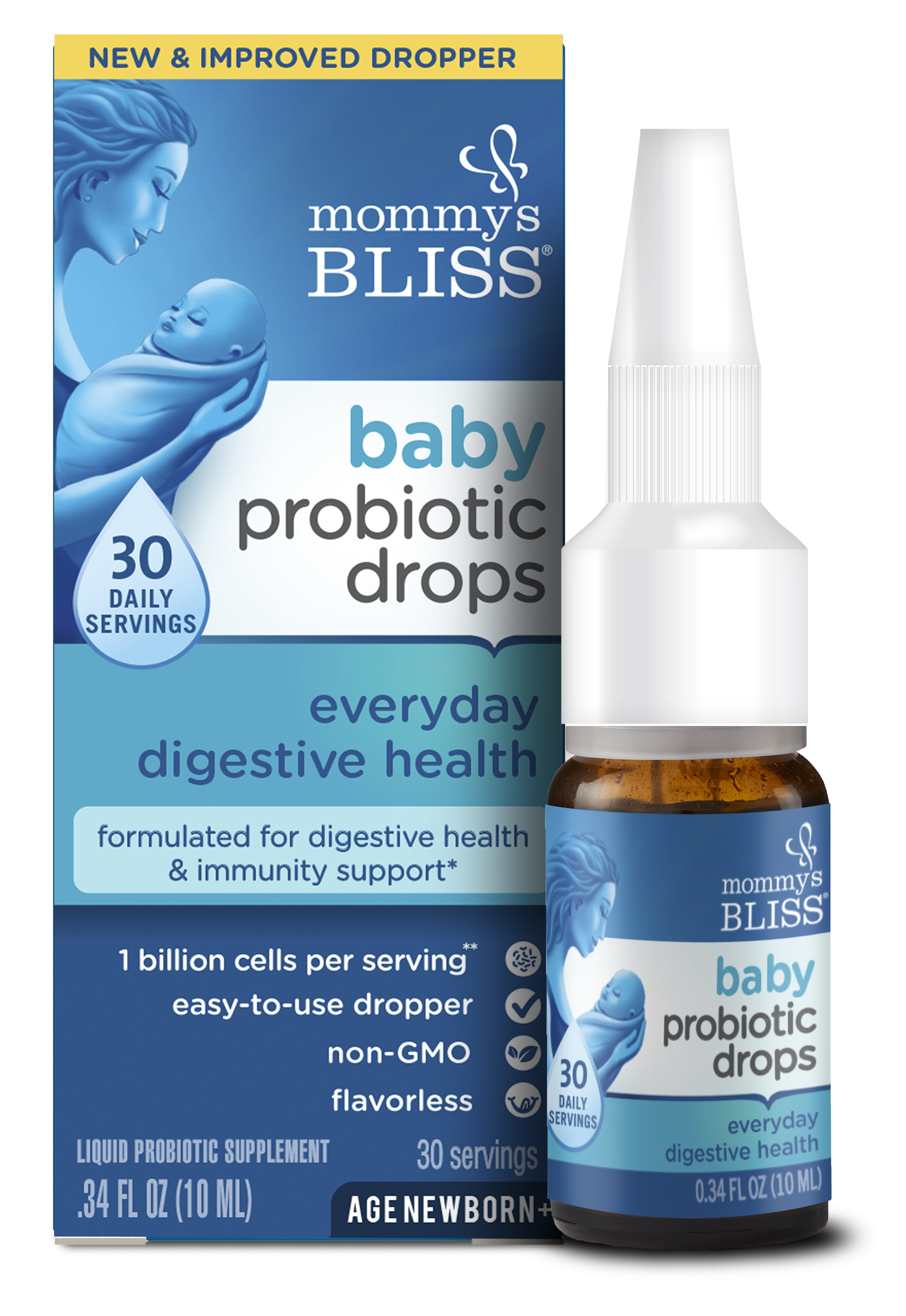 Mommy's Bliss Baby Probiotic Drops, 0.34 fl oz