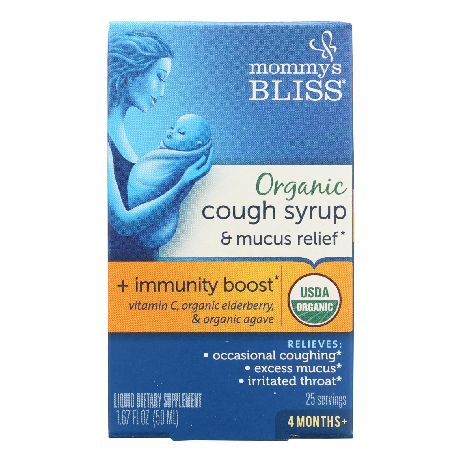 Mommy's Bliss Cough Syrup Baby Mucus Immunity 1 Each 1.67 FZ