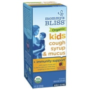Mommy's Bliss Kids, Organic Cough Syrup + Immunity Support, over the Counter, 4 fl oz