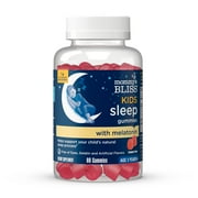 Mommy's Bliss Kids Sleep Gummies, Dietary Supplement, Strawberry, 66 Count