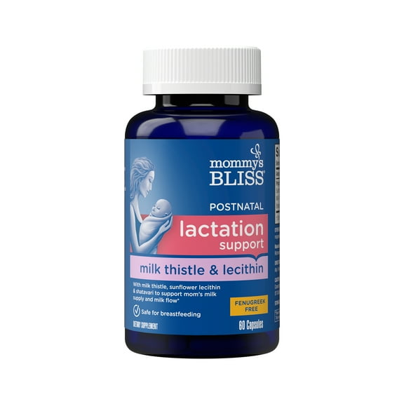 Mommys Bliss Postnatal Lactation Support- Fenugreek-Free