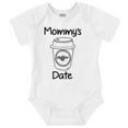 thumbnail image 1 of Mommy's Coffee Date Cute Adorable Romper Boys or Girls Infant Baby Brisco Brands 24M, 1 of 6