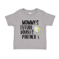 thumbnail image 1 of Mommy's Future Doubles Partner Toddler T-Shirt 2T Athletic Heather, 1 of 3
