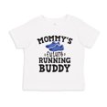 thumbnail image 1 of Mommy's Future Running Buddy Toddler T-Shirt 4T White, 1 of 3
