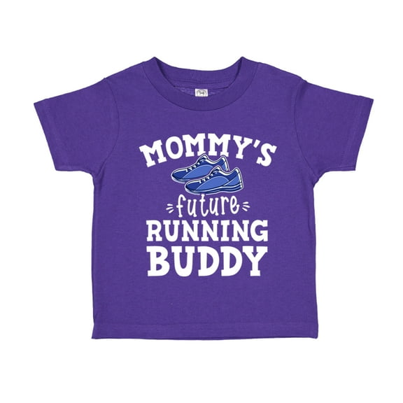 Mommy's Future Running Buddy Toddler T-Shirt 5/6T Purple