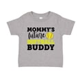 thumbnail image 1 of Mommy's Future Softball Buddy Toddler T-Shirt 2T Athletic Heather, 1 of 3