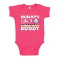 thumbnail image 1 of Mommy's Future Volleyball Buddy Baby Bodysuit One Piece 24 mo Cyber Pink, 1 of 3