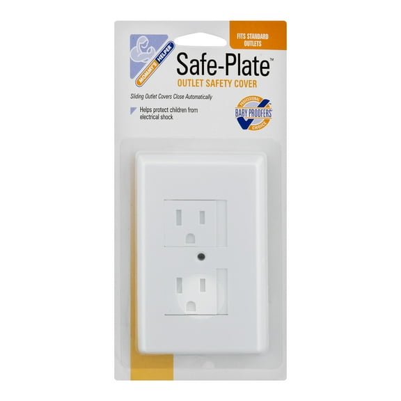 Mommy's Helper Safe-Plate Outlet Safety Cover, 1.0 CT