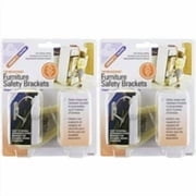 Mommys Helper - Tip Resistant Furniture Safety Brackets, 2 Pack
