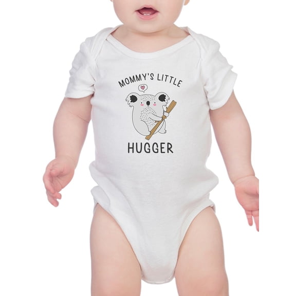 Mommy's Little Hugger Bodysuit Infant -Smartprints Designs, Newborn