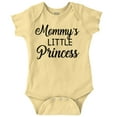 thumbnail image 1 of Mommy's Little Princess Cute Daughter Bodysuit Jumper Girls Infant Baby Brisco Brands 12M, 1 of 6