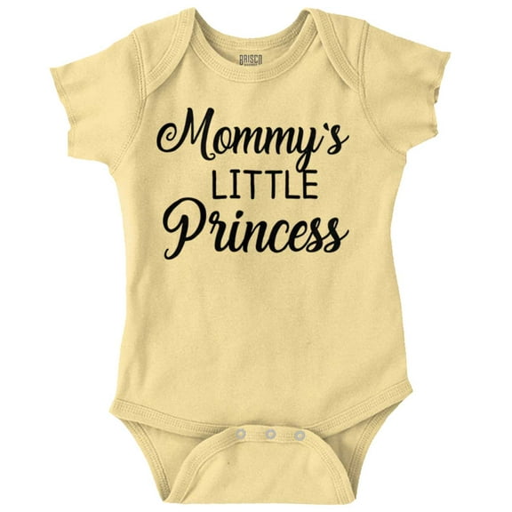 Mommy's Little Princess Cute Daughter Bodysuit Jumper Girls Infant Baby Brisco Brands 6M