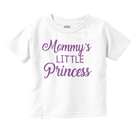 Mommy's Little Princess Cute Daughter Youth T Shirt Tee Girls Infant Toddler Brisco Brands 3T