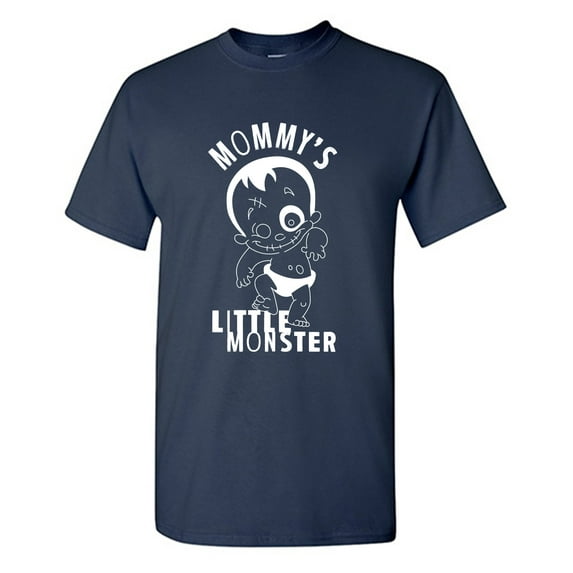 Mommy's Little Sarcastic Humor Graphic Novelty Funny Tall T Shirt
