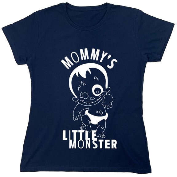 Mommy's Little Sarcastic Humor Novelty Funny Women's Casual Tees
