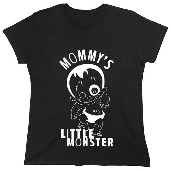 Mommy's Little Sarcastic Humor Novelty Funny Women's Casual Tees