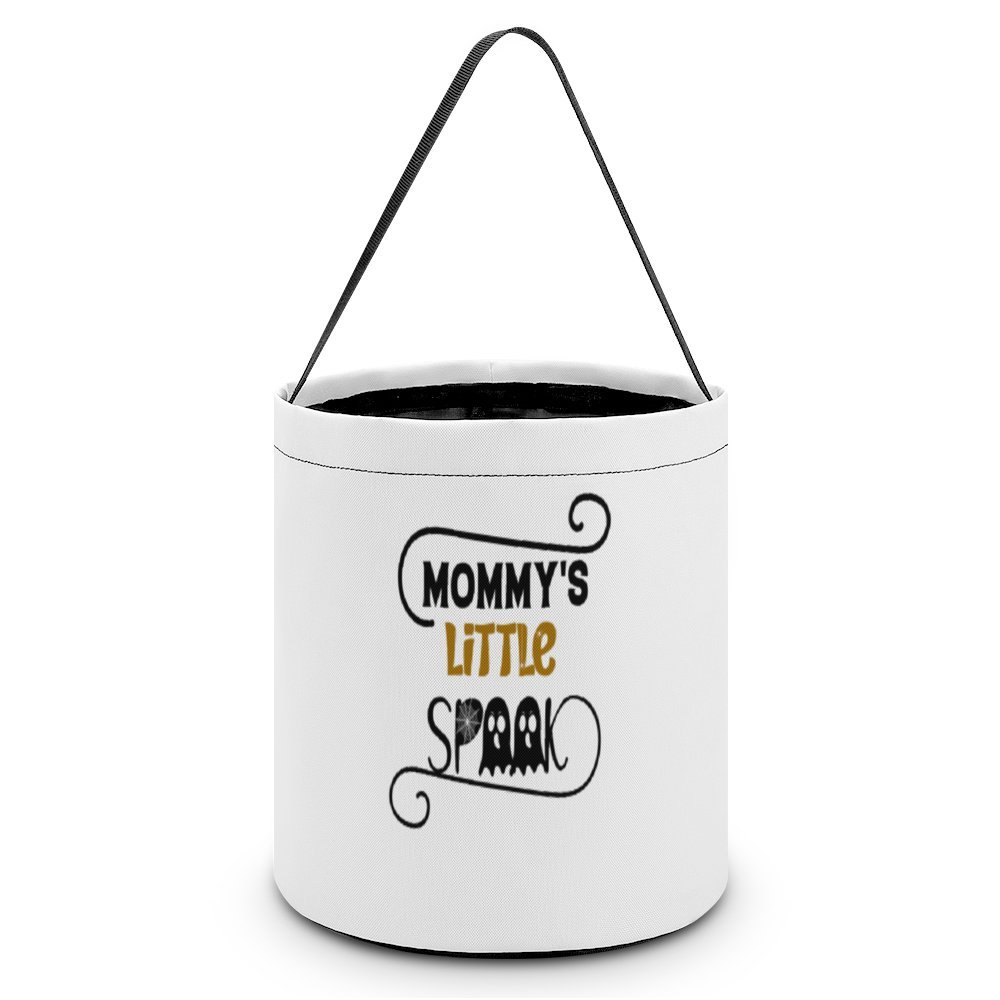 Mommy's Little Spook Halloween Treat Bags Reusable Portable Halloween