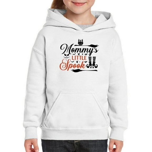 Mommy's Little Spook. Hoodie Juniors -Image by Shutterstock, x-Large