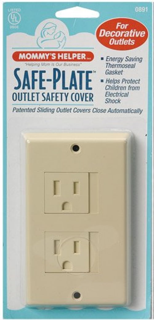 Mommy's Helper Steckdosensicherung - 3er Set Weiß Für Standard-Steckdosen
