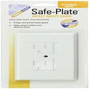 Mommys Helper Safe Plate Electrical Outlet Covers Standard, 20 Pack, White