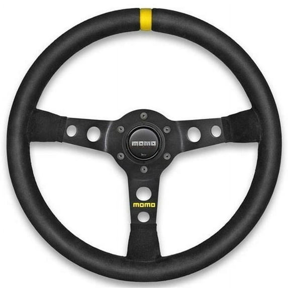 Momo Automotive Accessories R1905-35S MOD 07 Steering Wheel - Suede