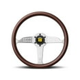 thumbnail image 1 of Momo Indy Steering Wheel 350 mm - Magoany Wood/Brshd Spokes, 1 of 1