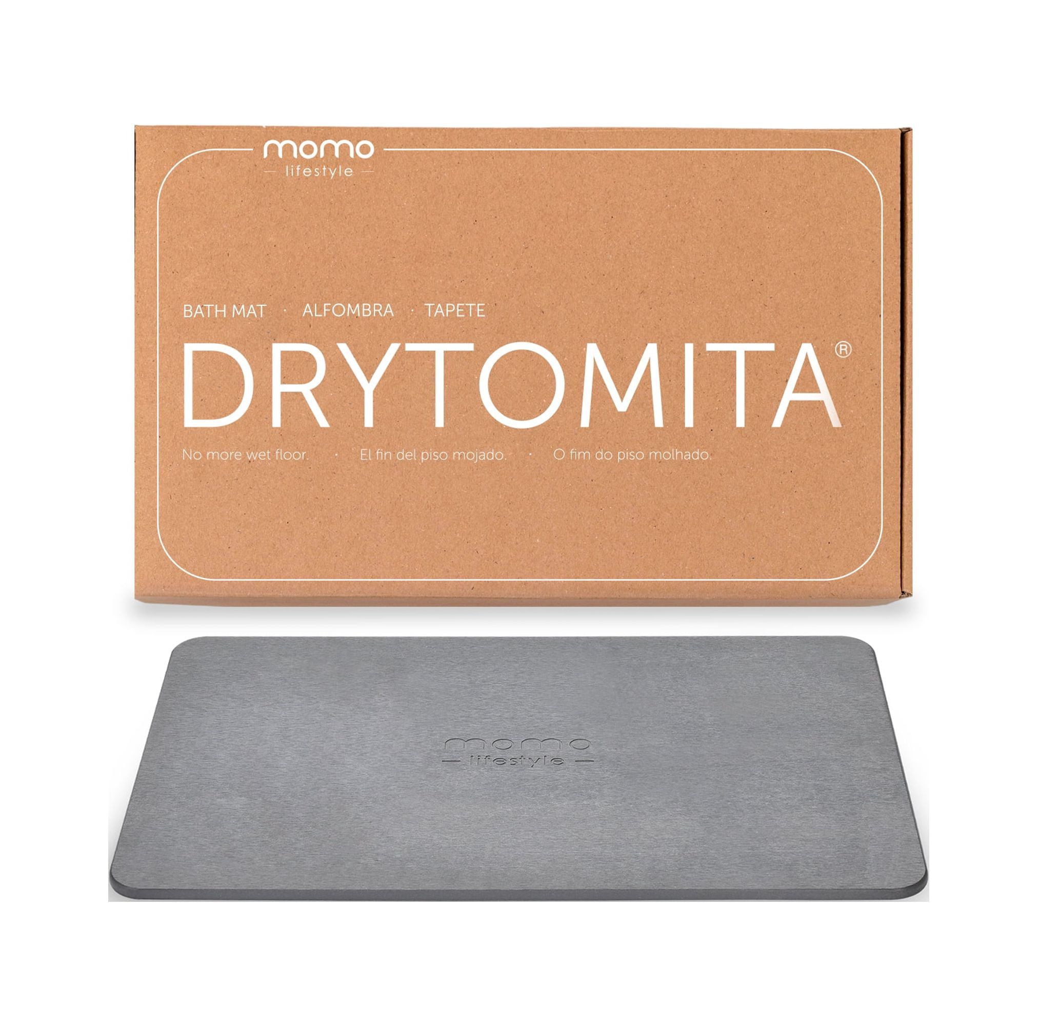 Layameis Stone Bath Mat, Diatomaceous Earth Shower Mat, Fast Drying Mat for  Bathroom, Non-Slip Super Absorbent Quick Drying Bathroom Floor Mat, Bath