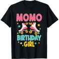 thumbnail image 1 of Momo of the Birthday Girl Roller Skates Bday Skating Party T-Shirt, 1 of 4