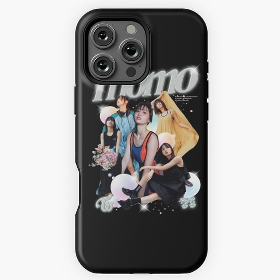 Momo x W Korea Twice K-Pop Magazine Phone Case for iPhone 16 15 14 13 12 11 Pro Max