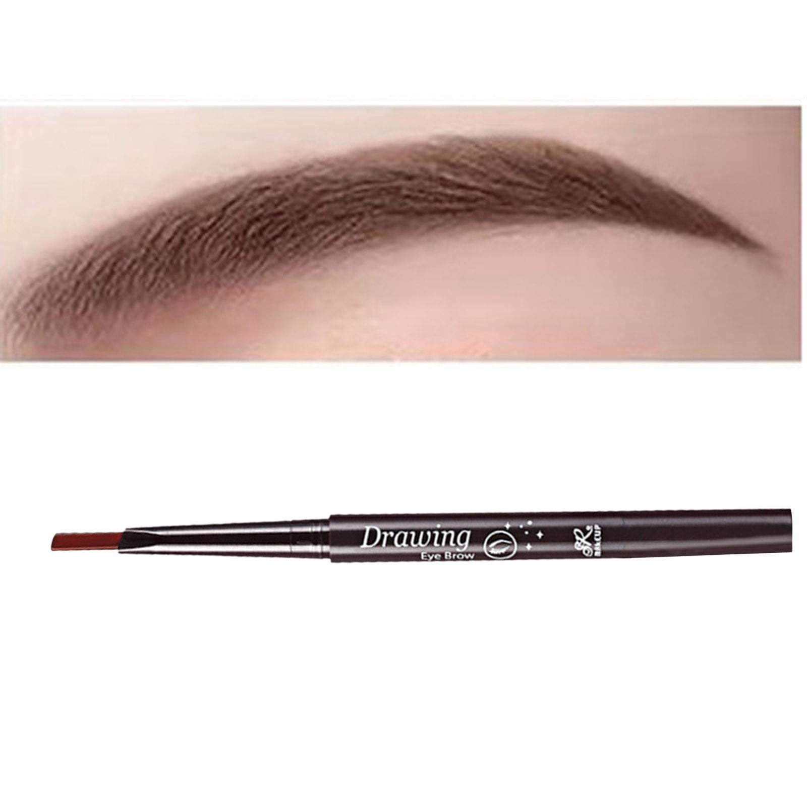 Momobako Double Head Automatic Rotating Eyebrow Pencil With Brush Is