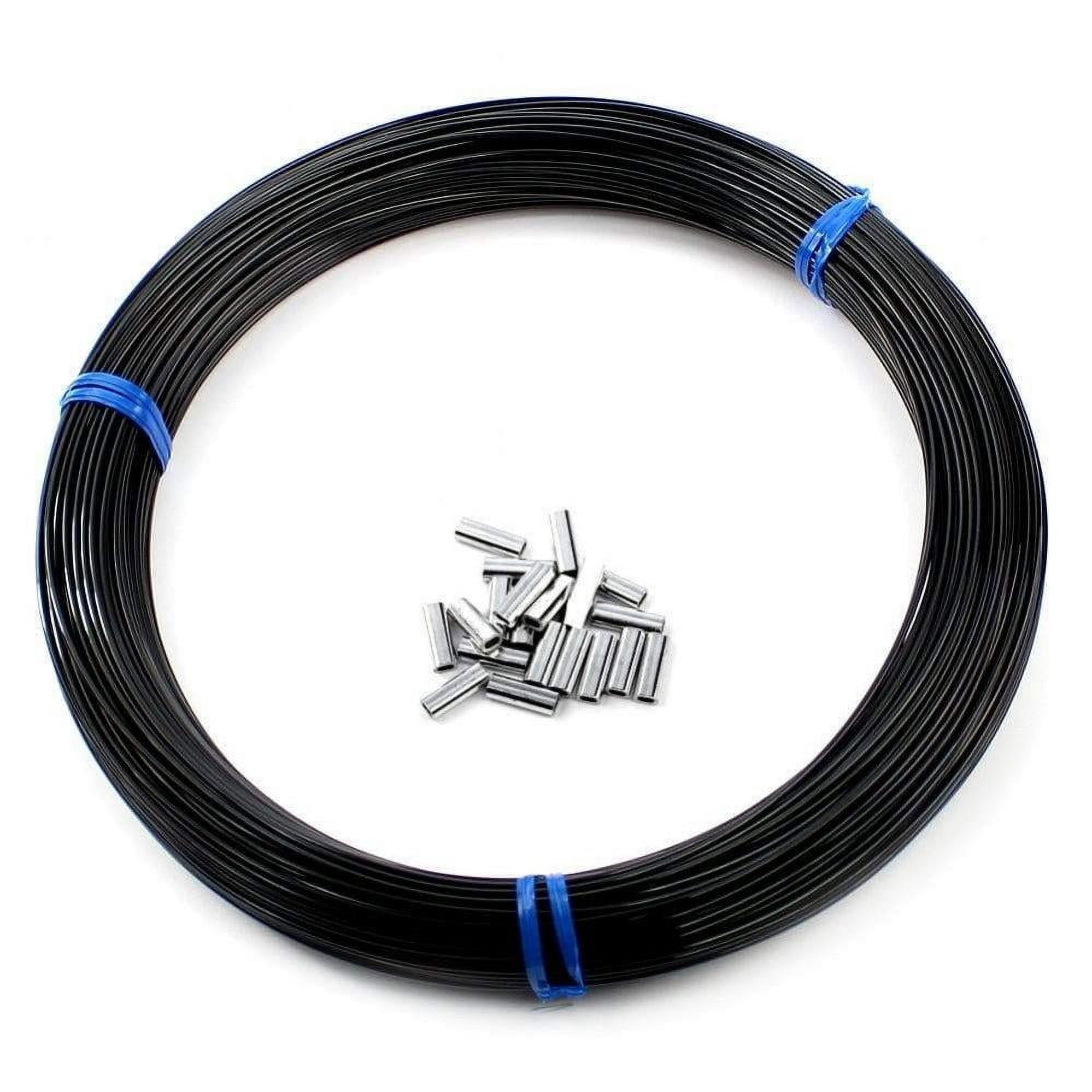 Diamond Fishing Products Diamond Outrigger Kit 400# 50yards or 100yards 100 Yards, Black Leader