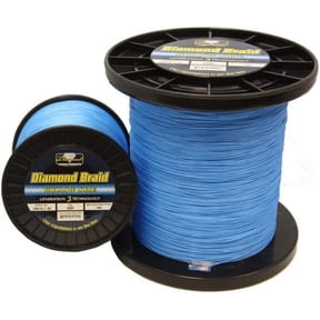Diamond Fishing Products Diamond Braid Generation III Hollow Core 600 Yards Blue, 60#