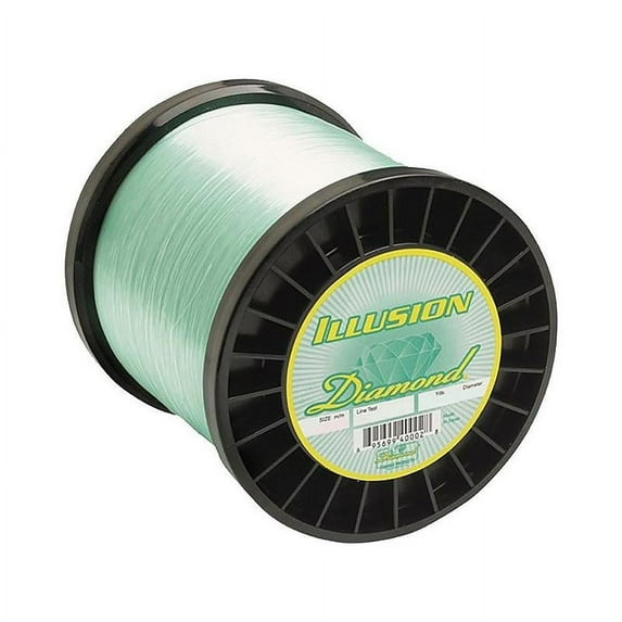 Diamond Fishing Products Diamond Illusion 1LB Spool Green, 8# Monofilament