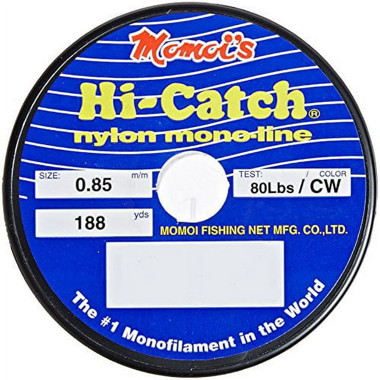 MOMOI HI-CATCH NYLON MONOFILAMENT - 5LB SPOOLS