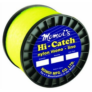 Momoi's Hi-Catch I.G.F.A. Nylon Monofilament Line - Hi-Vis Yellow